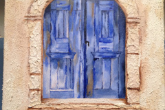 0243 Blauwe deur
