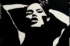 1163 Vrouw abstract