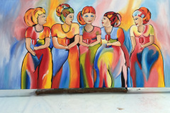1344 Gezellige dames - Verkocht